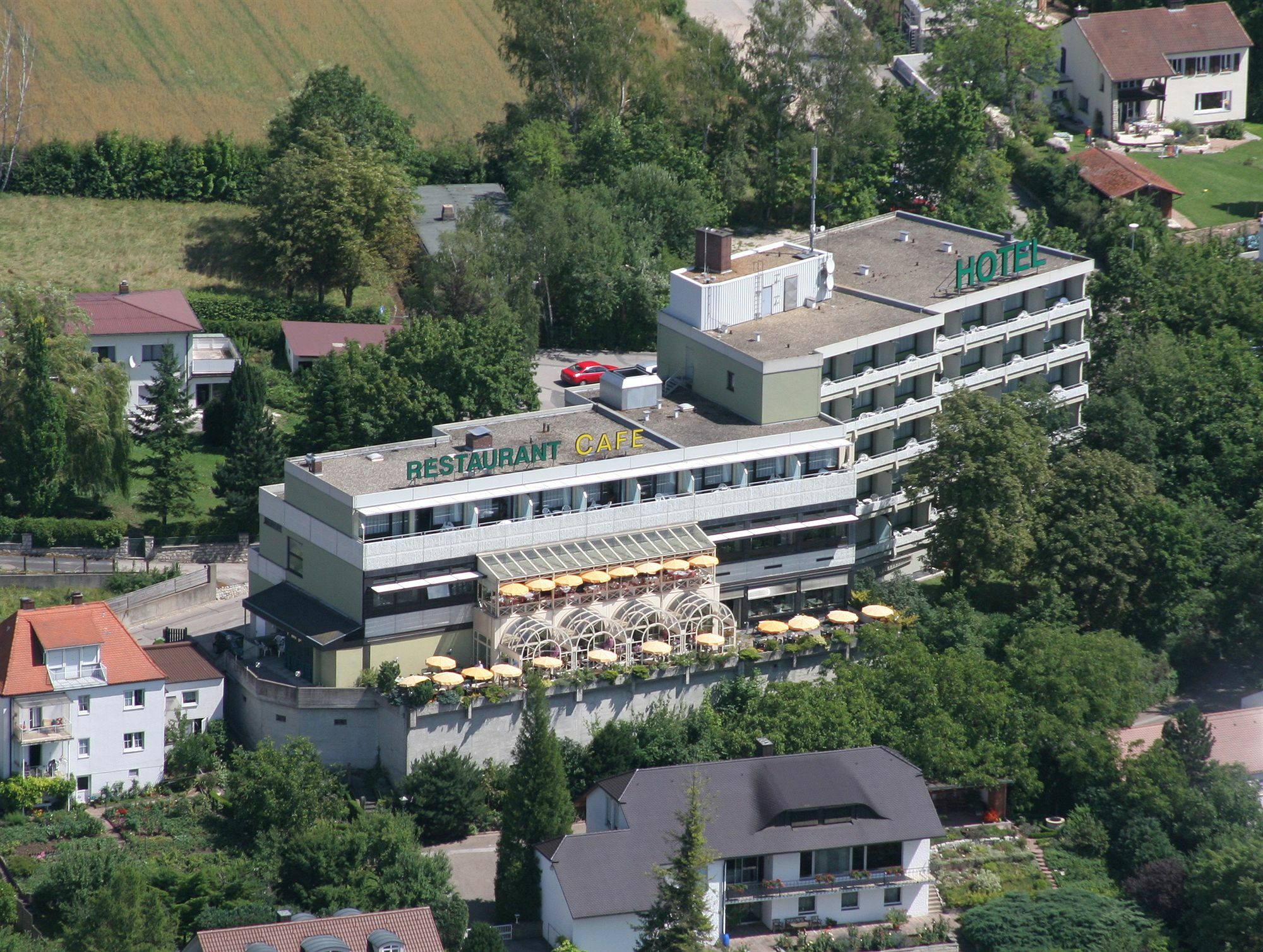 אנסבאך Hotel Am Drechselsgarten מראה חיצוני תמונה